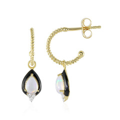 Orecchini in argento con Opale di Welo