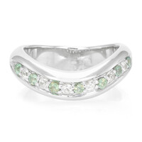 Anello in argento con Alessandrite Brasiliana
