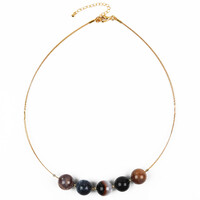 Collana in argento con Sardonice