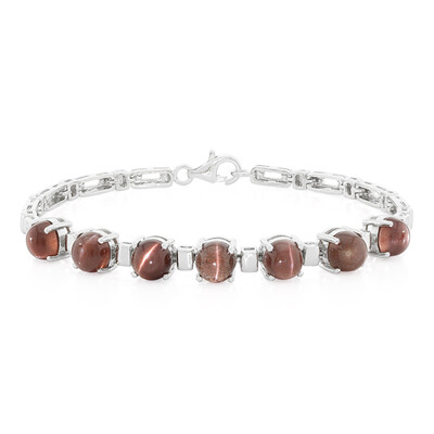 Bracciale in argento con Scapolite Occhio di Gatto