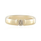 Anello in argento con Diamante Cioccolato I2