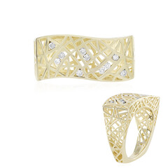 Anello in oro con Diamante I2 (I) (Ornaments by de Melo)