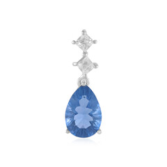 Ciondolo in argento con Fluorite Cangiante