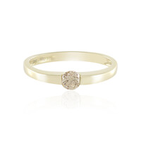 Anello in oro con Diamante Cioccolato I2