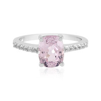 Anello in argento con Kunzite