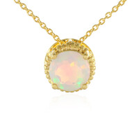 Collana in argento con Opale di Welo
