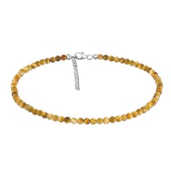 Collana in argento con Occhio di Tigre