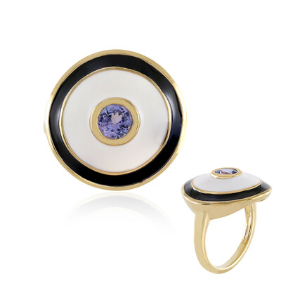 Anello in argento con Tanzanite (M de Luca)