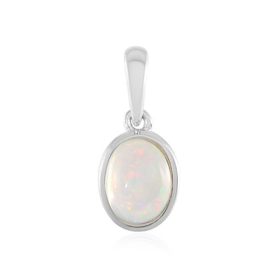Ciondolo in argento con Opale di Welo