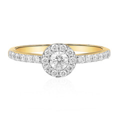 Anello in oro con Diamante IF (D)