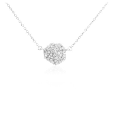 Collana in argento con Zircone (Jahdo)