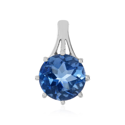 Ciondolo in argento con Fluorite Cangiante