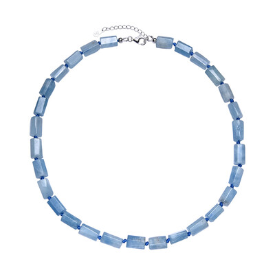 Collana in argento con Acquamarina Brasiliana