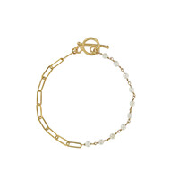 Bracciale in argento con Perla di Acqua Dolce (Joias do Paraíso)