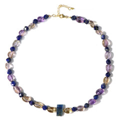Collana in argento con Cianite