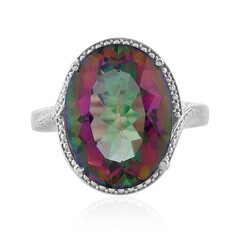 Anello in argento con Quarzo Mistico