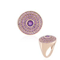 Anello in argento con Ametista (KM by Juwelo)