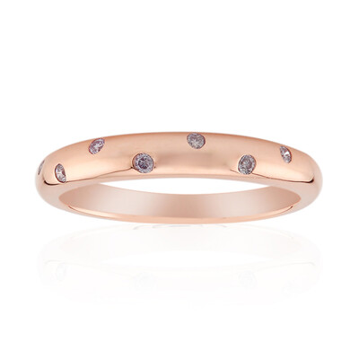 Anello in oro con Diamante Rosa d'Argyle I3 (Mark Tremonti)