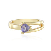 Anello in argento con Tanzanite (non riscaldata)
