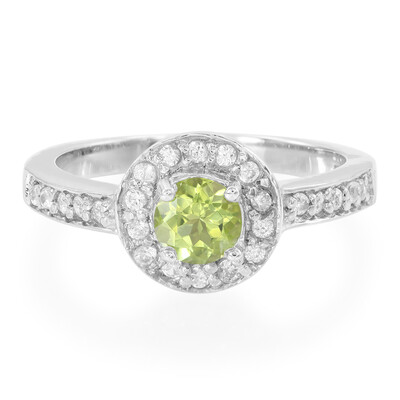 Anello in argento con Tormalina Cuprian