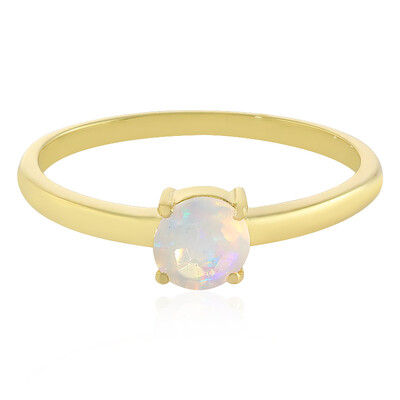 Anello in oro con Opale di Welo