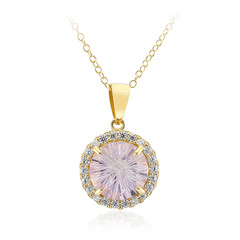 Collana in argento con Ametista Boliviana