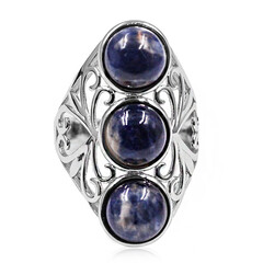 Anello in argento con Sodalite