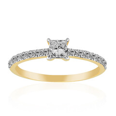 Anello in oro con Diamante VVS1 (G)
