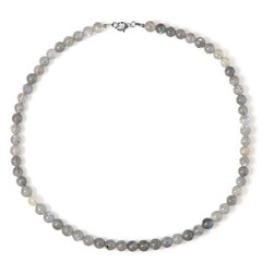 Collana in argento con Labradorite