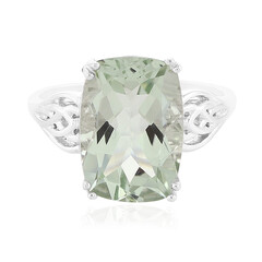 Anello in argento con Ametista Verde