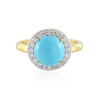 Anello in argento con Turchese Sleeping Beauty