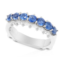 Anello in argento con Cianite (Dallas Prince Designs)
