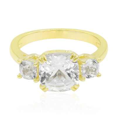 Anello in oro con Kunzite Bianca