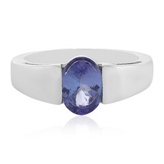 Anello in argento con Tanzanite
