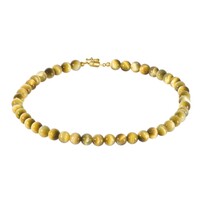 Collana in argento con Occhio di Tigre