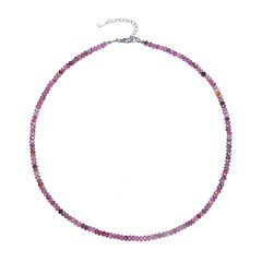 Collana in argento con Rubino