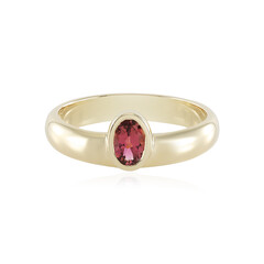 Anello in oro con Tormalina Rosa Nigeriana (Adela Gold)