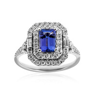 Anello in oro con Tanzanite AAA (CIRARI)