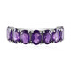Anello in argento con Ametista Zambiana