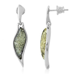 Orecchini in argento con Ambra Baltica