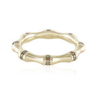 Anello in oro con Diamante Champagne I3 (de Melo)