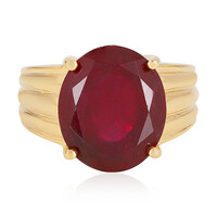 Anello in argento con Rubino del Madagascar