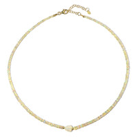 Collana in argento con Opale di Welo