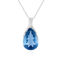 Collana in argento con Fluorite Cangiante