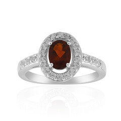 Anello in argento con Citrino Madeira