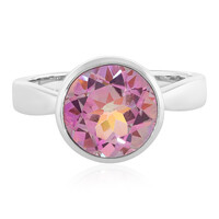 Anello in argento con Topazio Anniversario