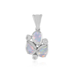 Ciondolo in argento con Opale di Welo