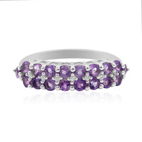 Anello in argento con Ametista