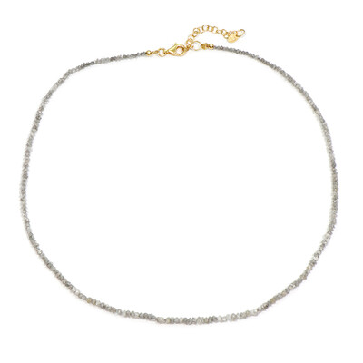 Collana in argento con Diamante Argentato