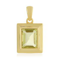 Ciondolo in argento con Quarzo Limone